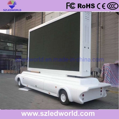 Truck Mobile LED Display with Lifting Height 3000mm Truck LED Video Wall