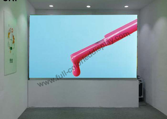 Thin P5 Indoor Full Color Led Screen 1920hz Refresh Rate With Aluminum Cabinet